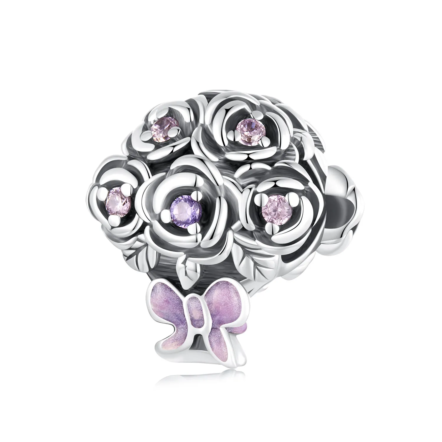 Rosebukett i PANDORA-stil - SCC2704