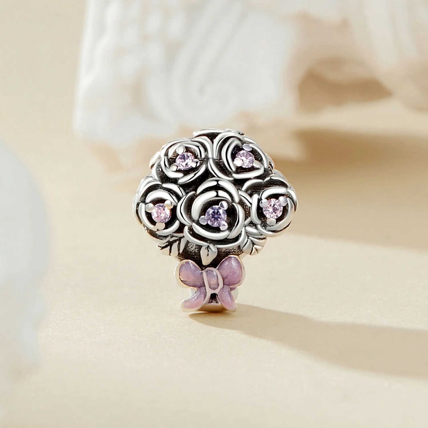 Rosebukett i PANDORA-stil - SCC2704