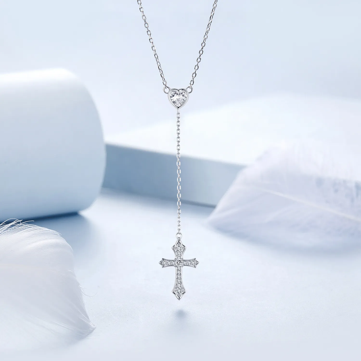 PANDORA Style Cross Halskjede - BSN384