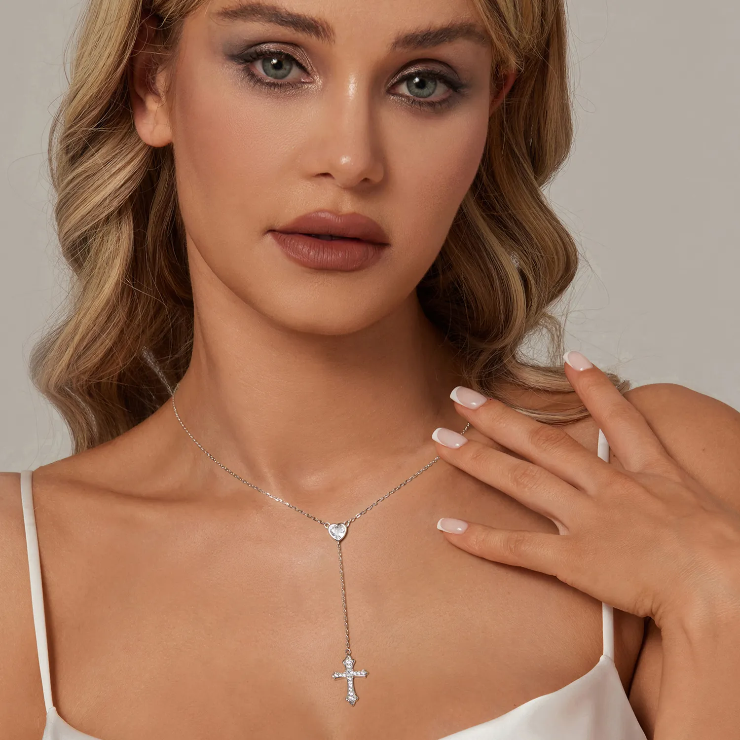 PANDORA Style Cross Halskjede - BSN384