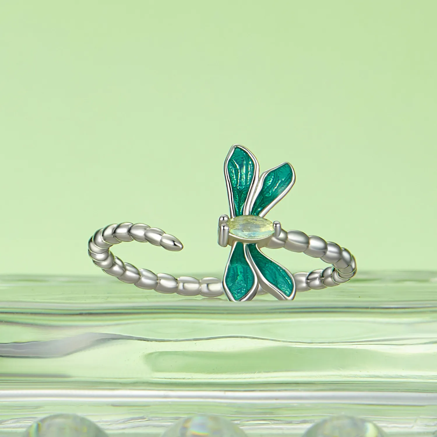 PANDORA Style Dragonfly Åpen Ring - BSR537-E