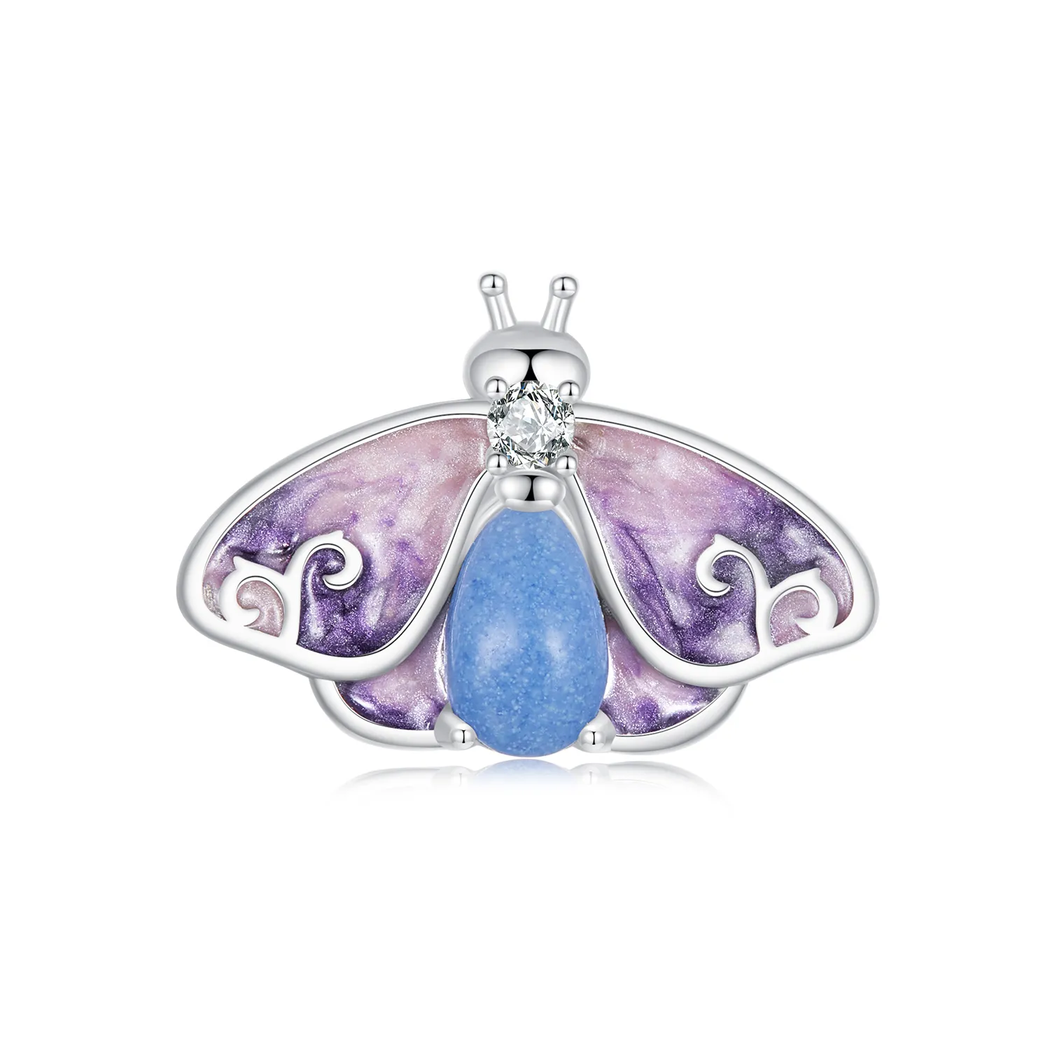 PANDORA Style Luminous Gradient Butterfly Beads - SCC2732