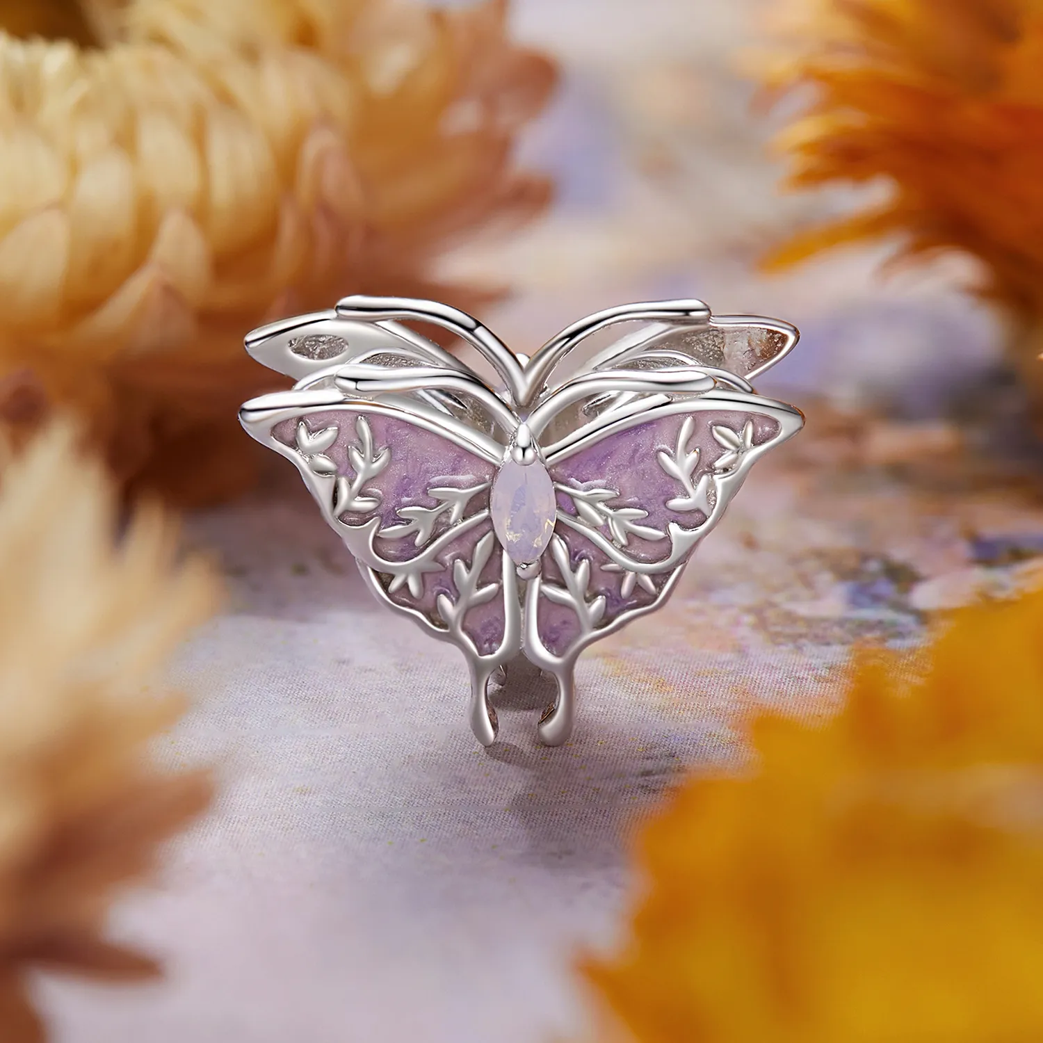 PANDORA Style Monet Butterfly Beads - BSC988