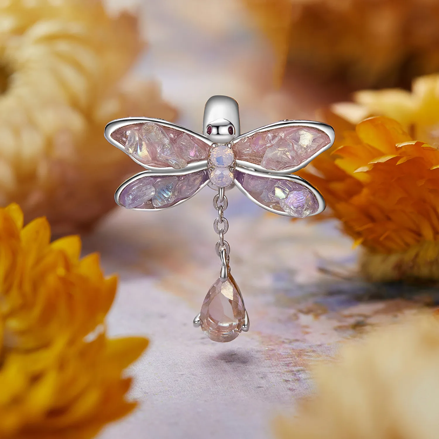 PANDORA Style Monet Dragonfly Perler - BSC989