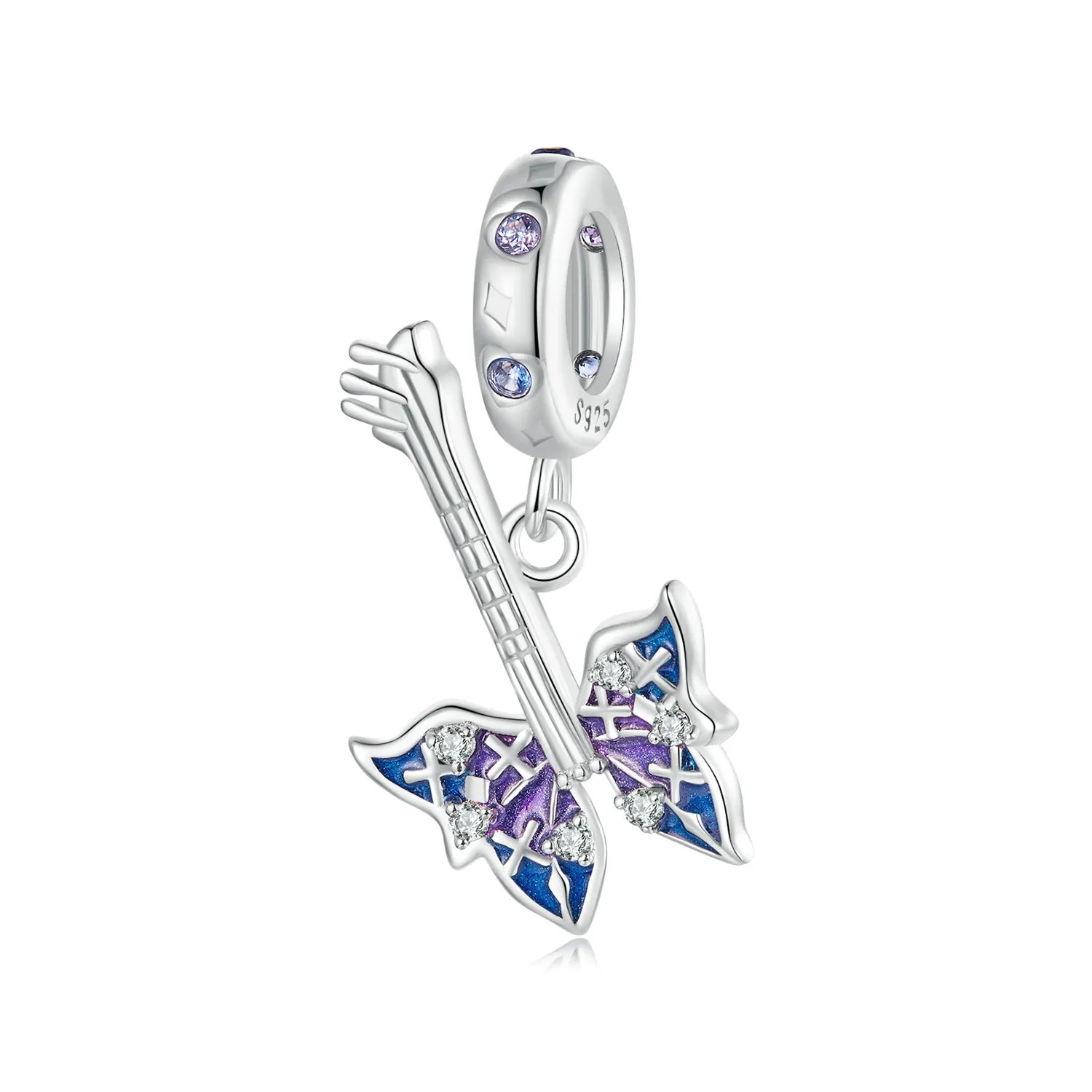 PANDORA Style Butterfly Bass Anheng - SCC2764