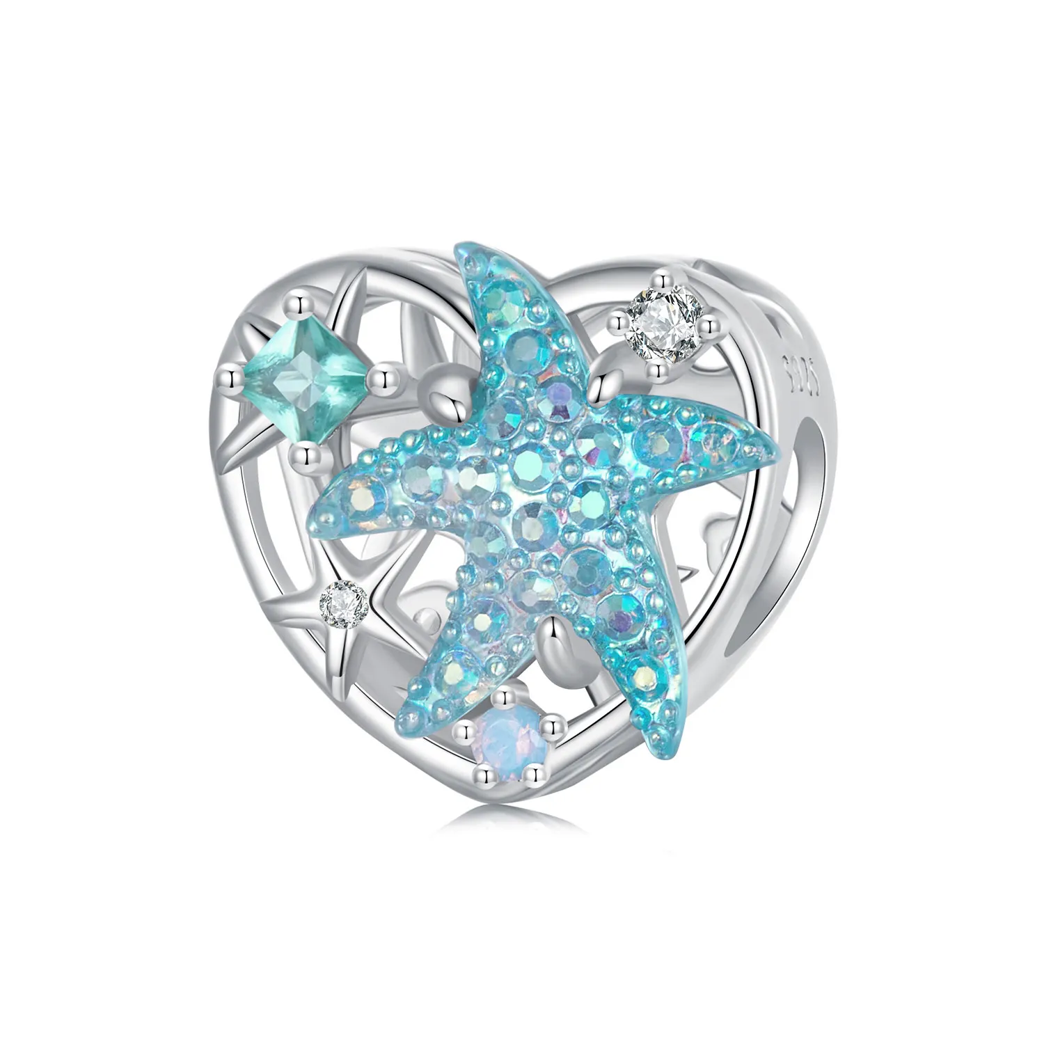 pandora style fantasy starfish sjarm scc2809