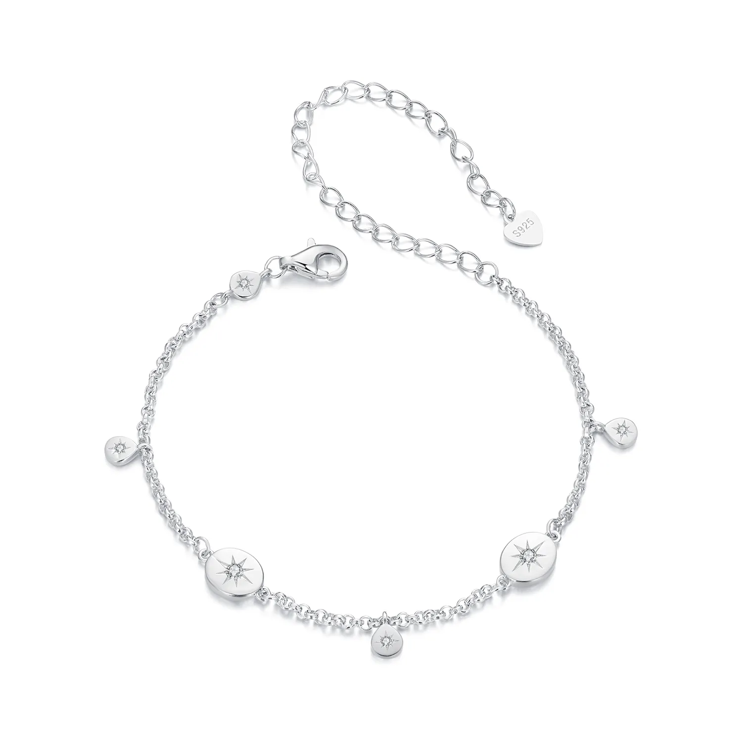 PANDORA Style Star Tassel Armbånd - BSB182