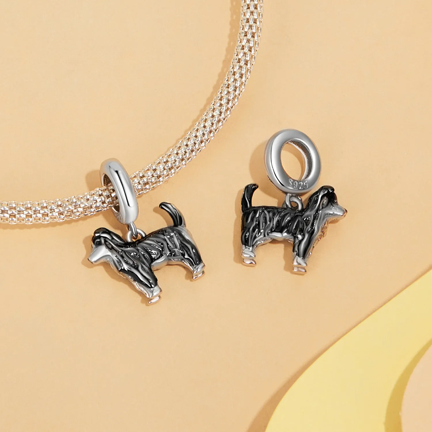 PANDORA Style Border Collie anheng - SCC2836