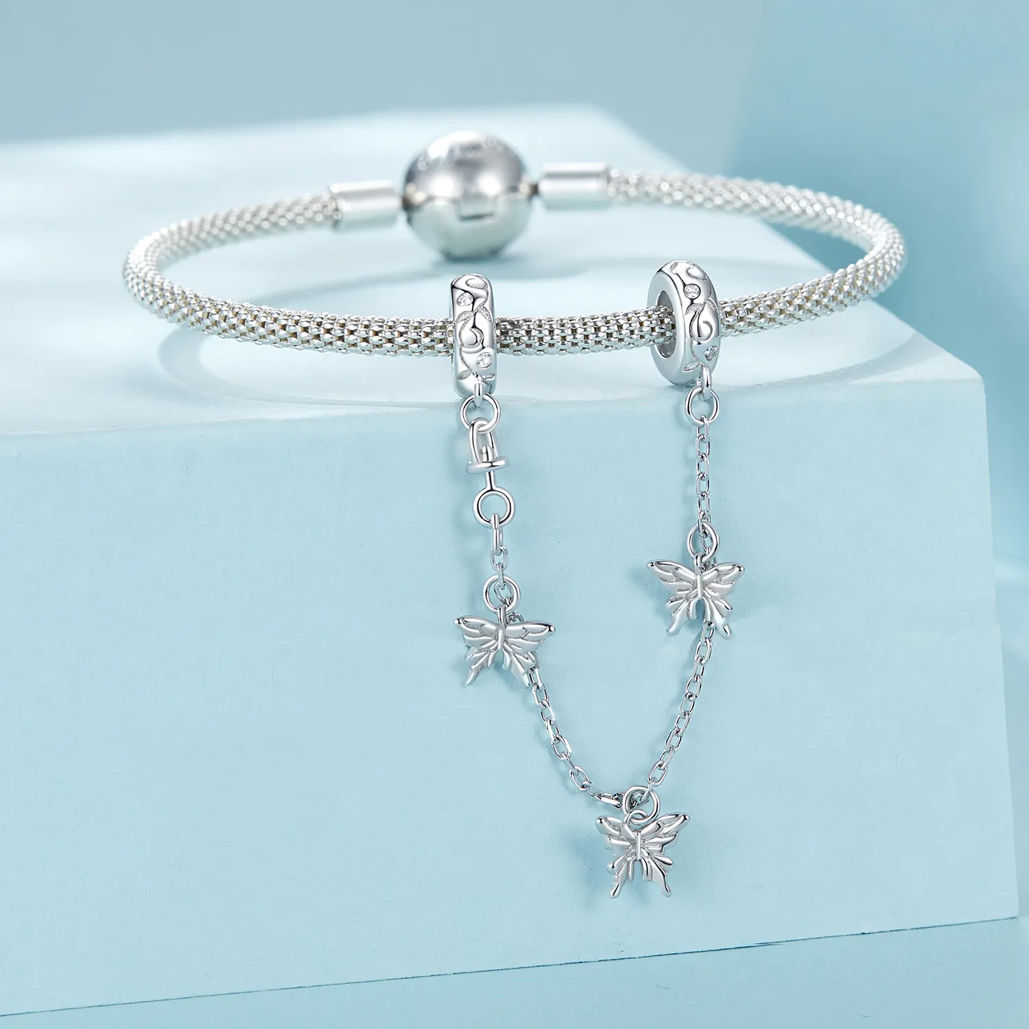 PANDORA Style Butterfly sikkerhetskjede - SCC2829