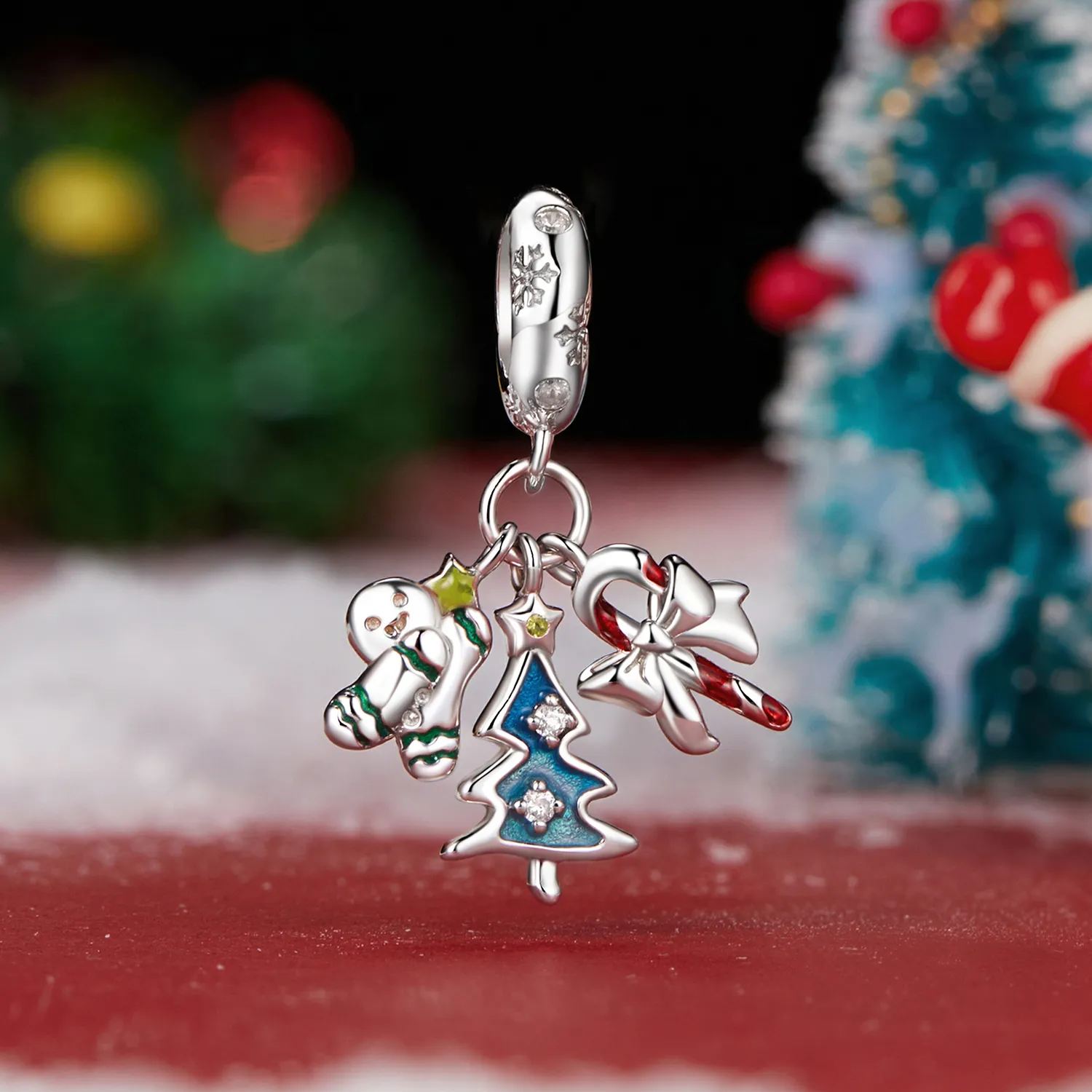 PANDORA Style Christmas Joy Anheng - SCC2914