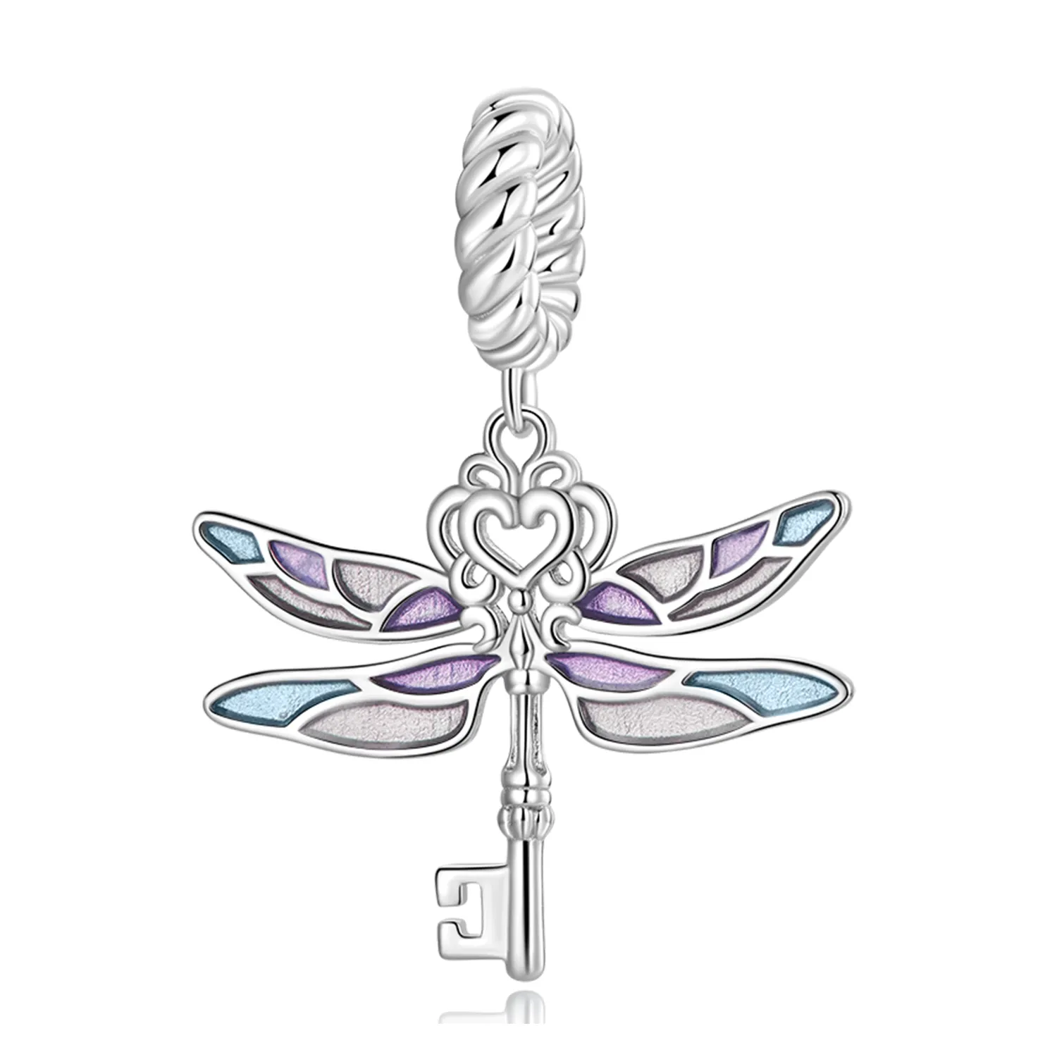 PANDORA Style Dragonfly nøkkelanheng - BSC603