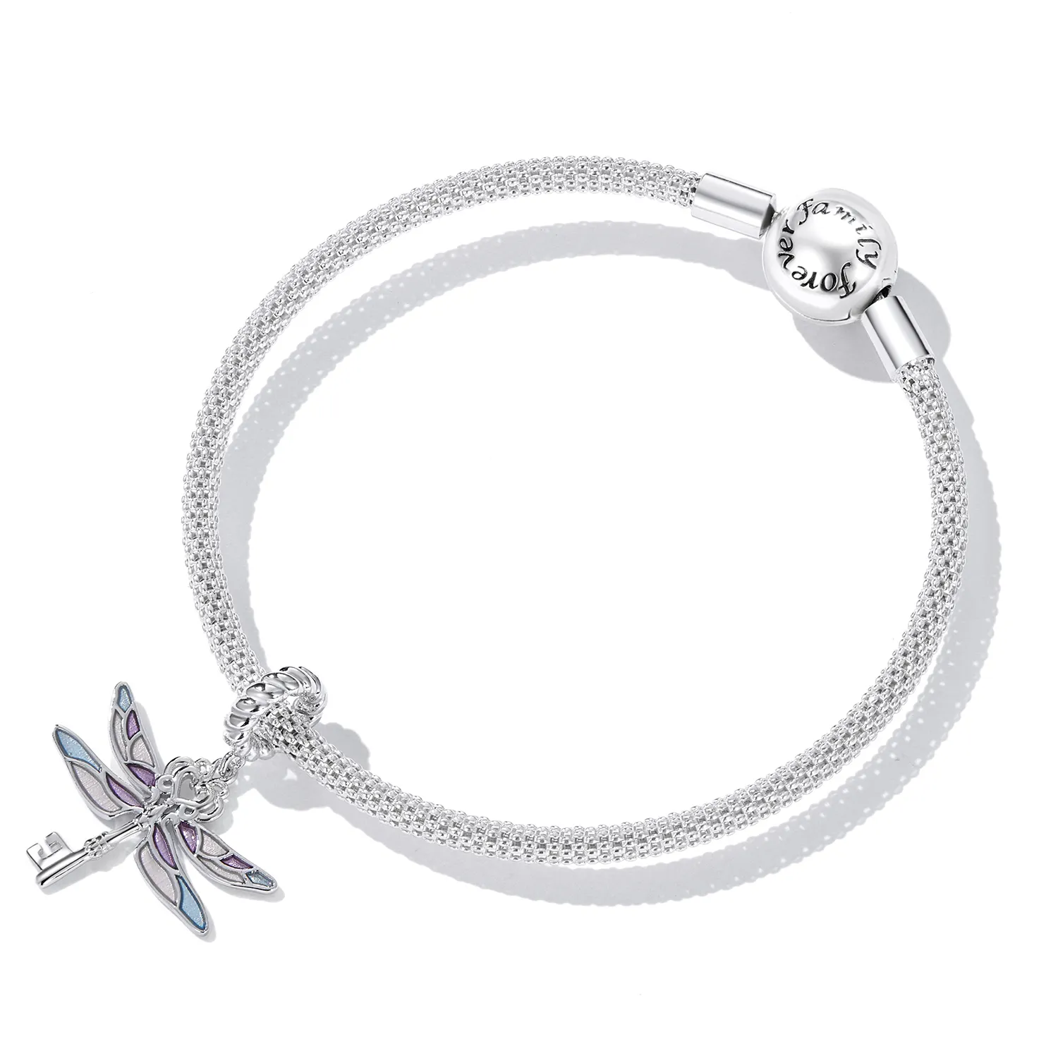 PANDORA Style Dragonfly nøkkelanheng - BSC603