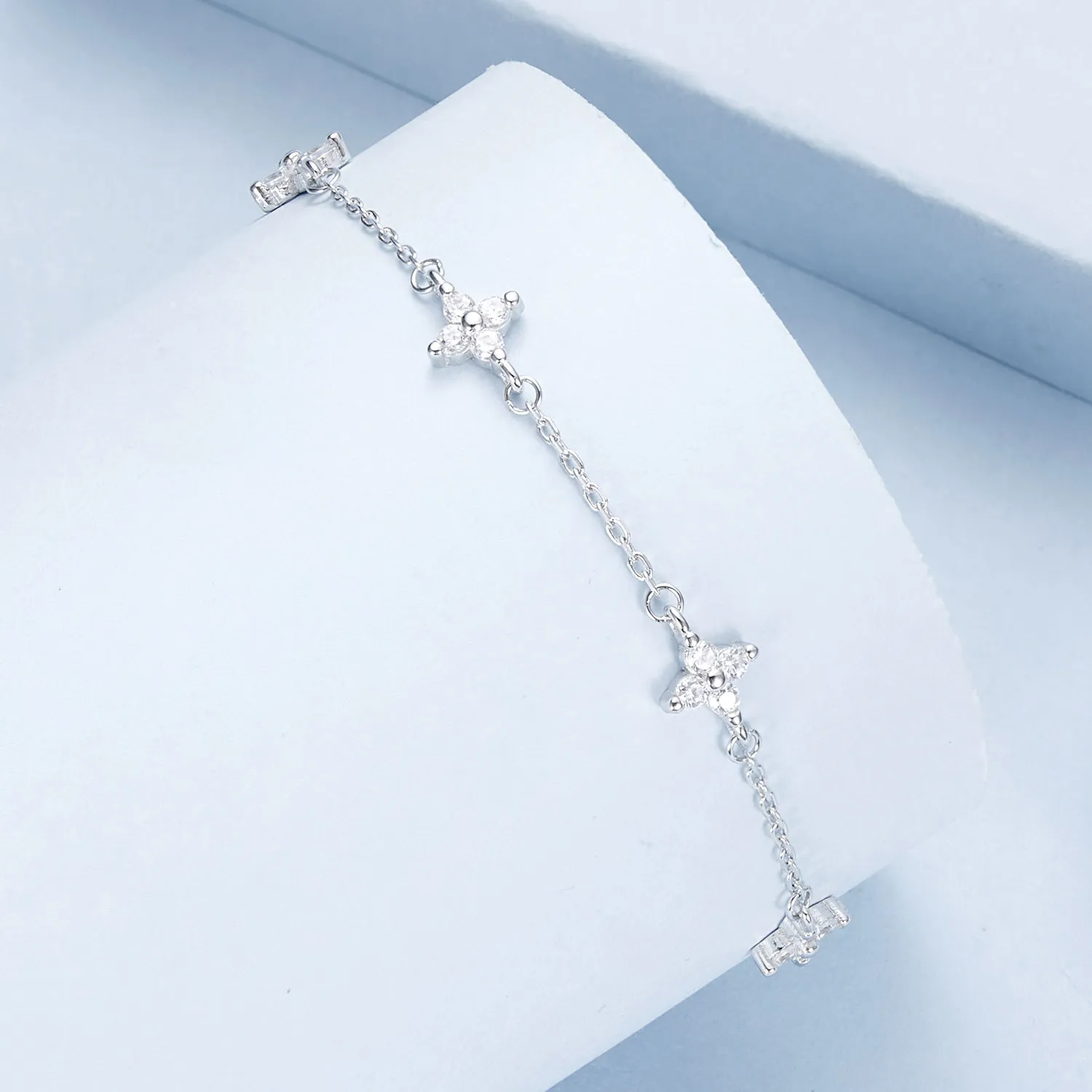 PANDORA Style Firkløver Anklet - BST008