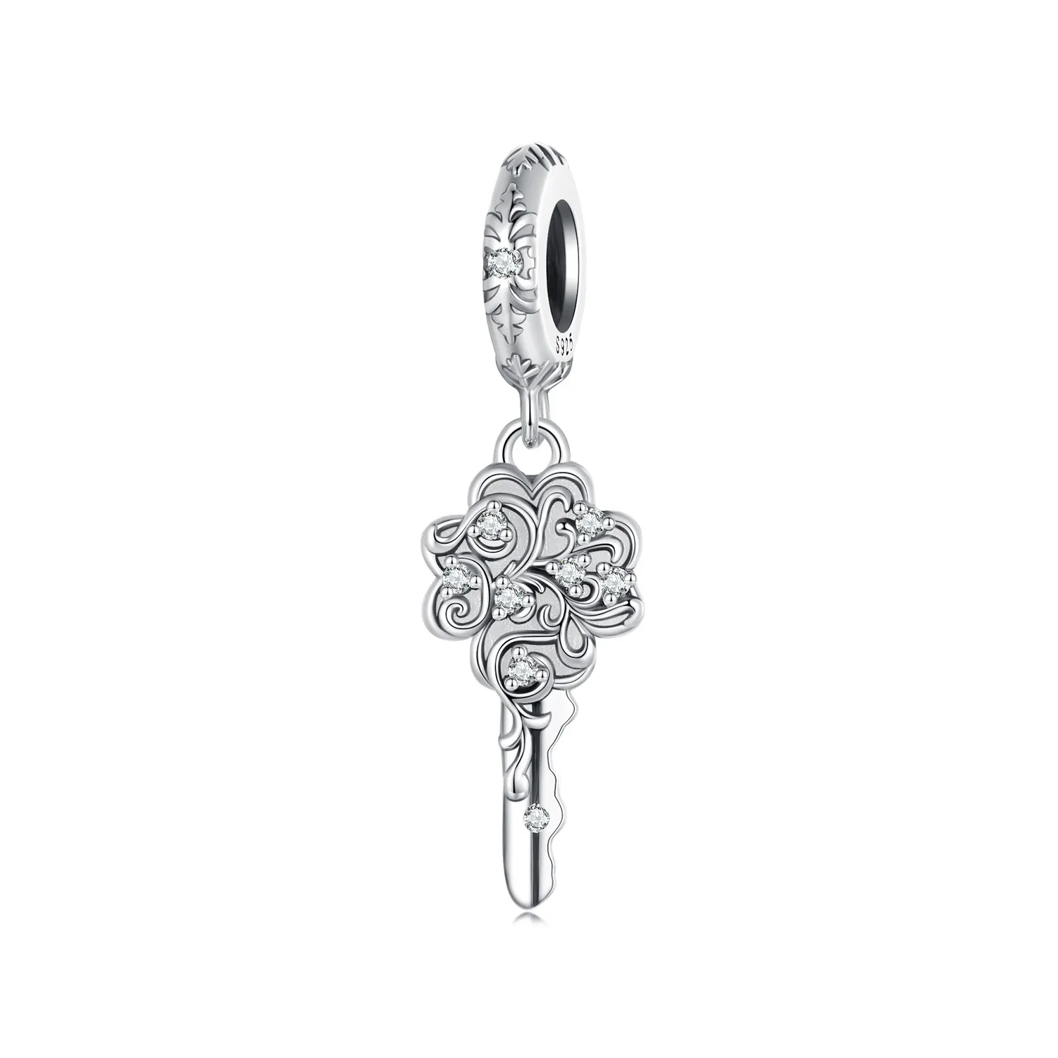 pandora style lucky key pendant scc2850