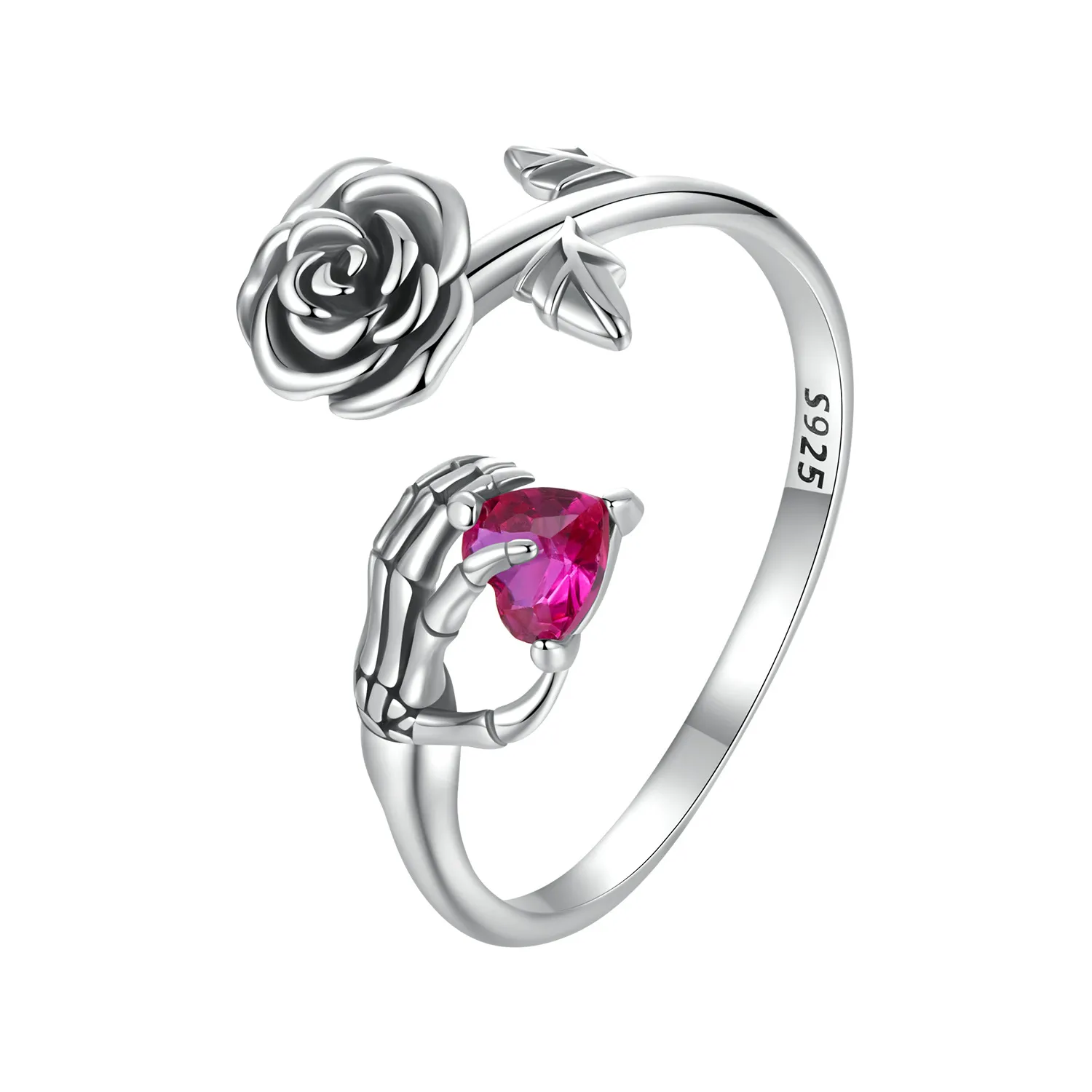 PANDORA Style Rose Skeleton Hand - BSR606-E