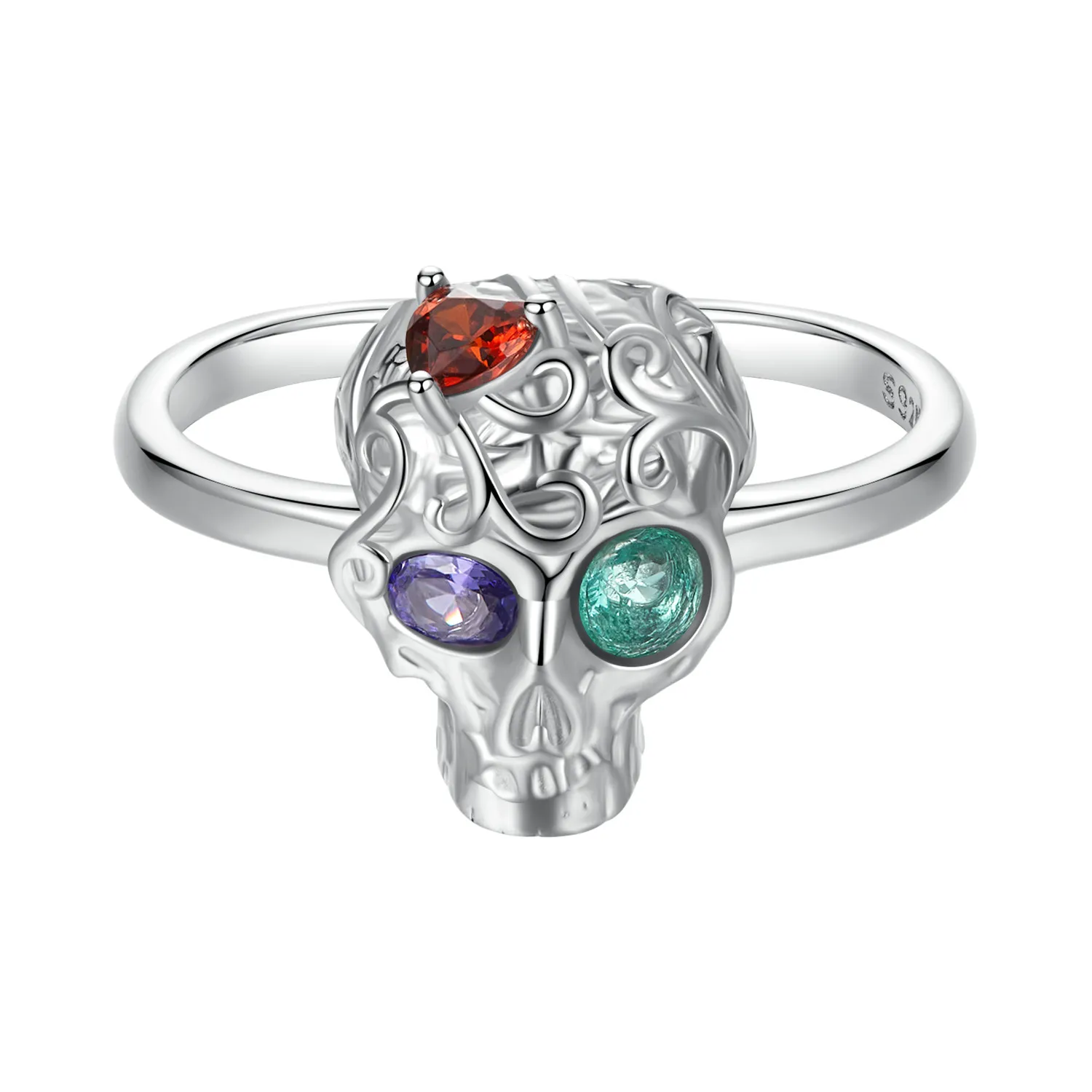 PANDORA Style Skull Ring - BSR607-E