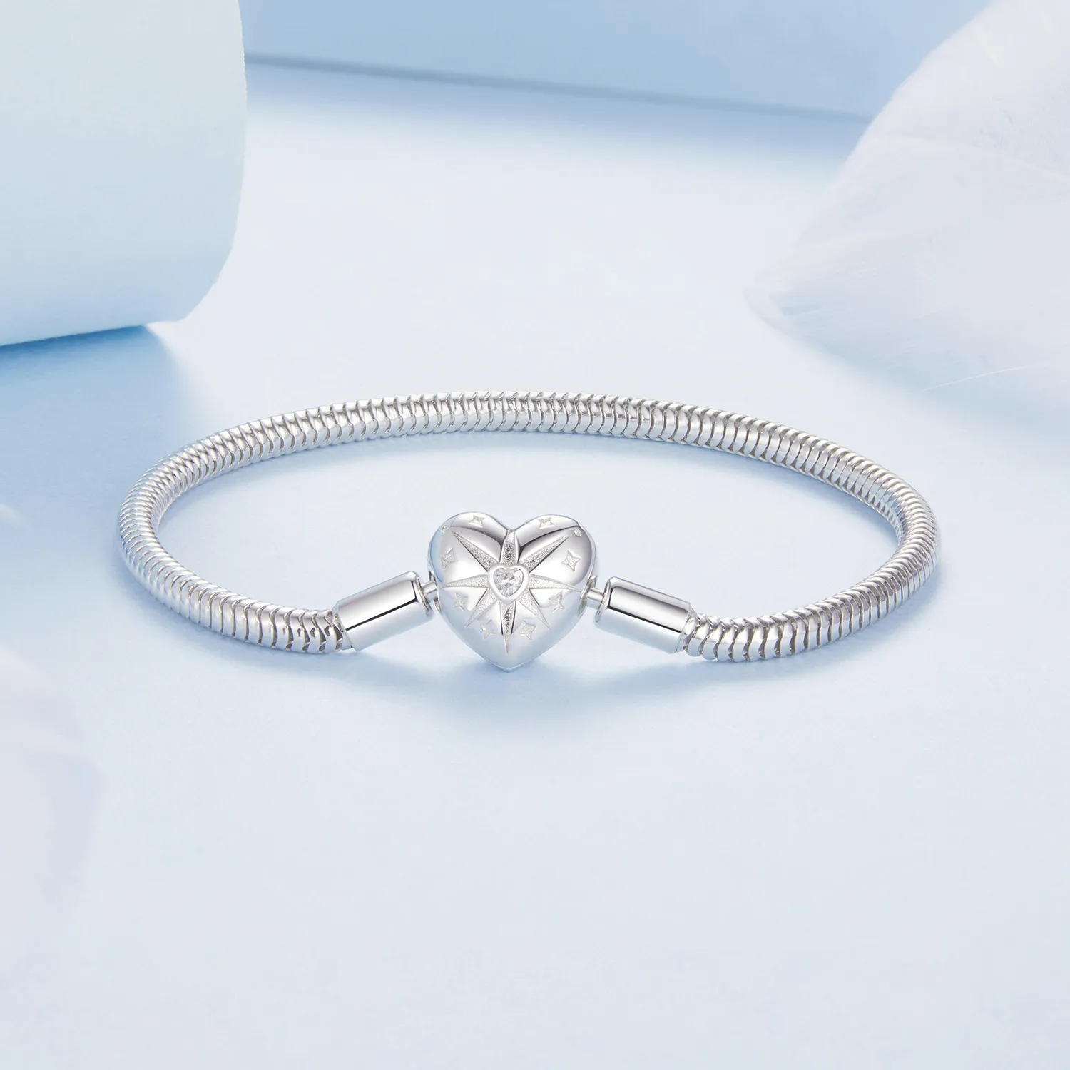 PANDORA Style Star Heart Basic armbånd - BSB196