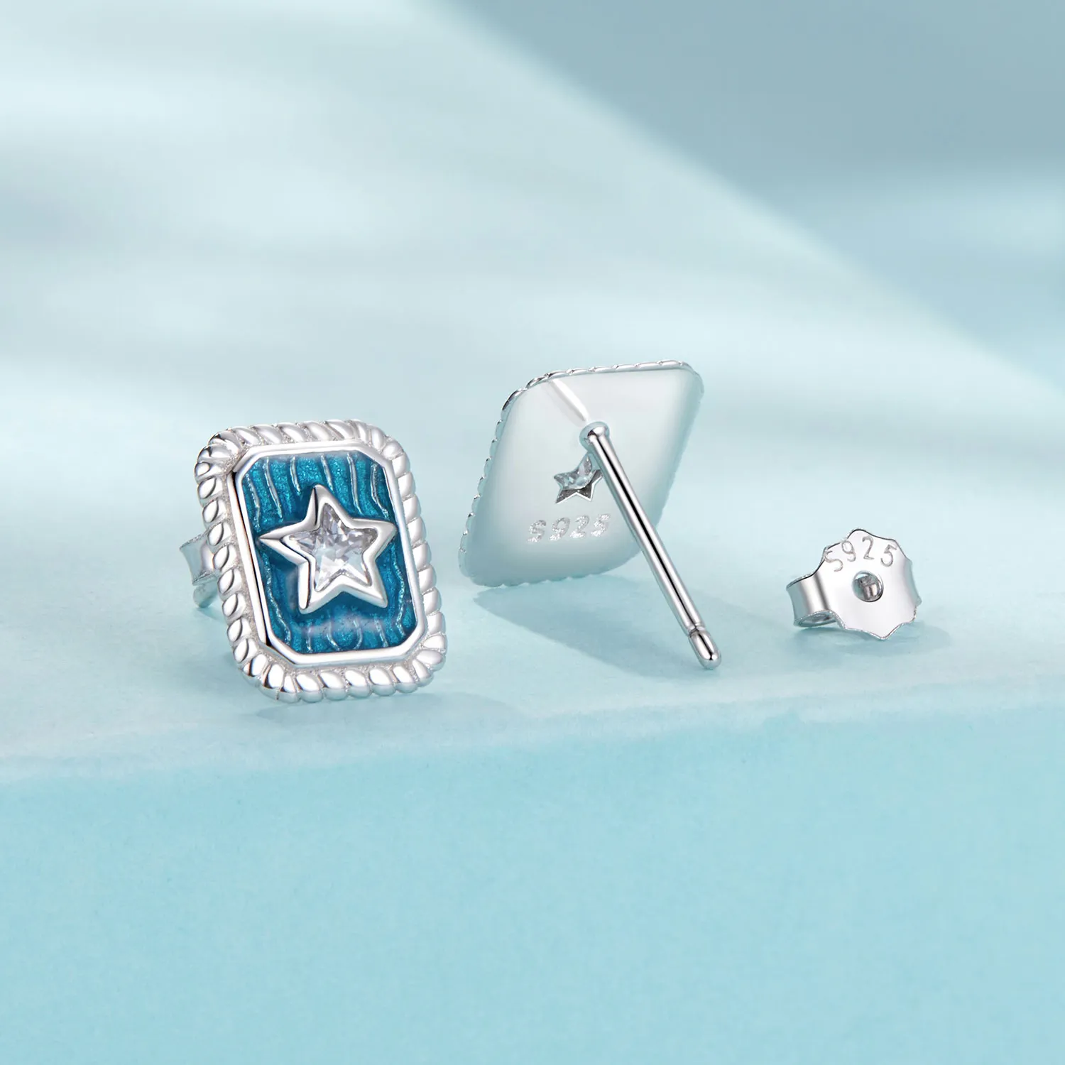 PANDORA Style Star Retro Earrings - SCE1796