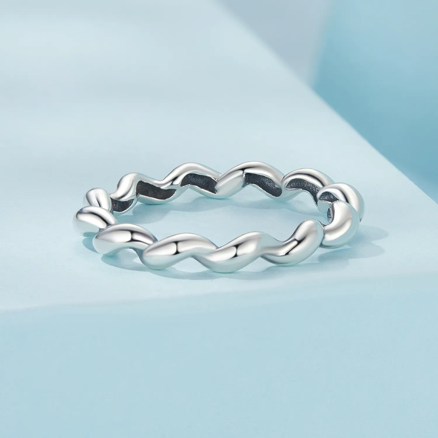 PANDORA Style Twisted metallisk ring - SCR1047