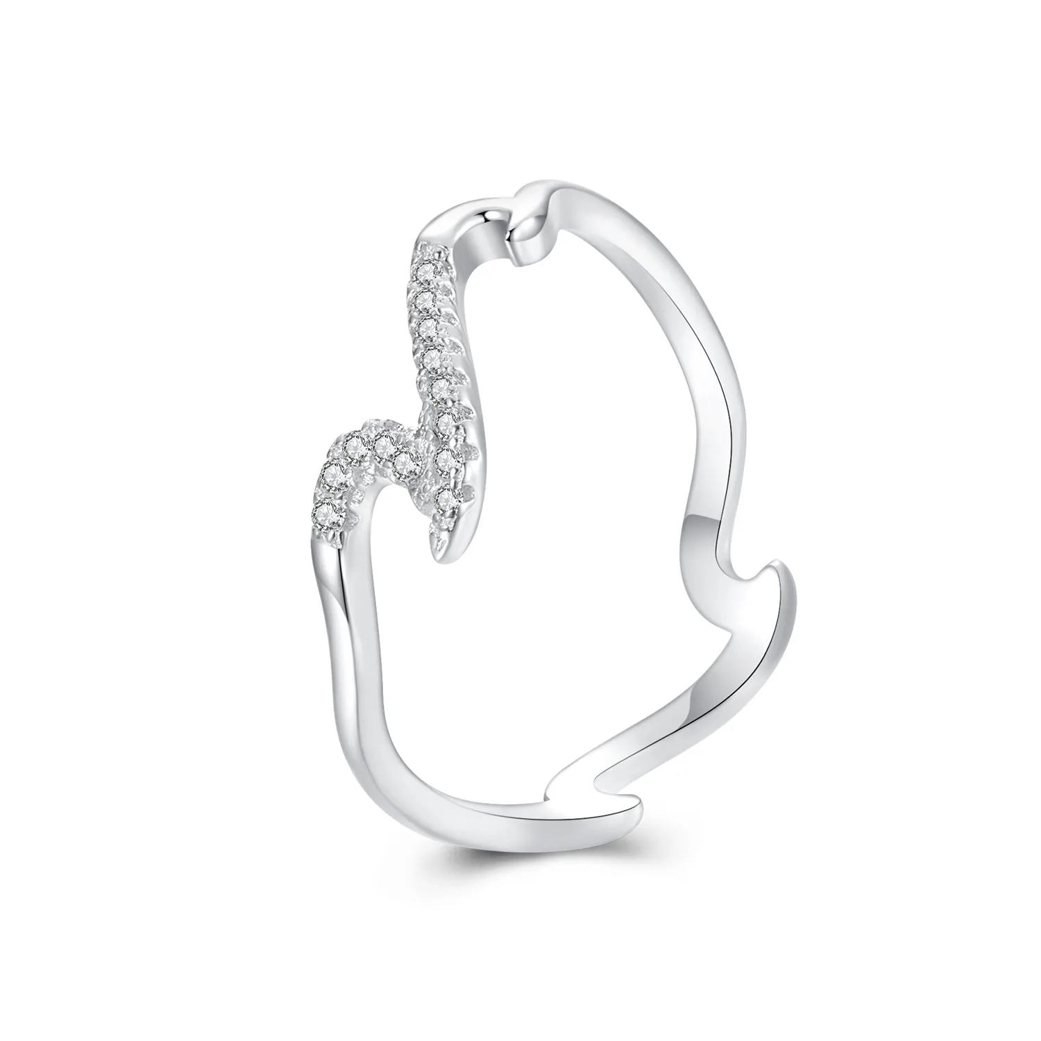 pandora style wave ring bsr587