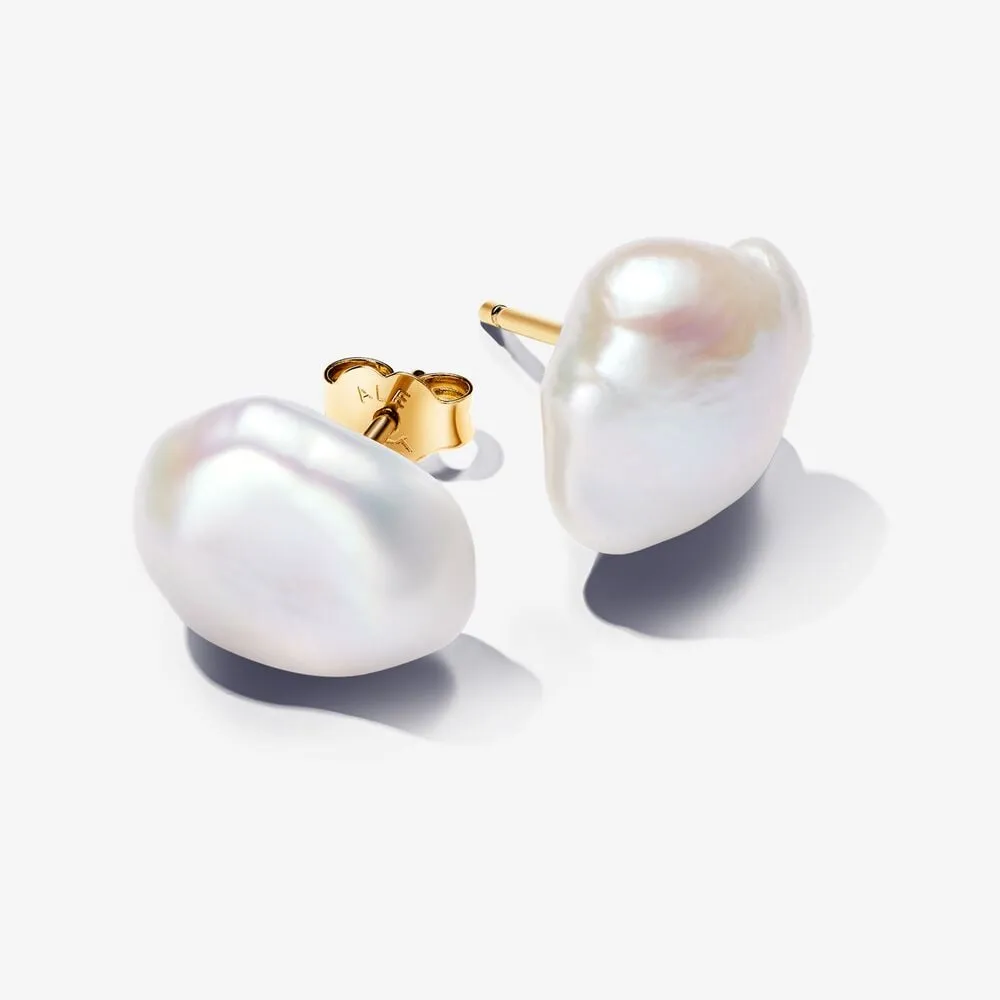 Pandora Baroque Treated Freshwater Cultured Pearl Stud Earrings - 263309C01