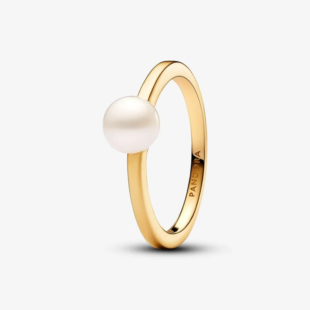 Pandora Treated Freshwater Cultured Pearl Ring - 163157C01