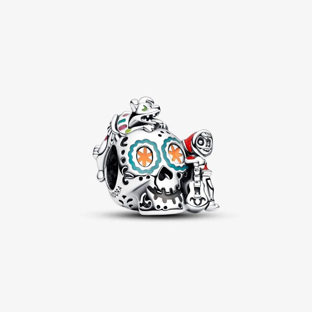 Pandora Disney Pixar Coco Miguel & Dante Selvlysende Hodeskalle Charm - 792817C01