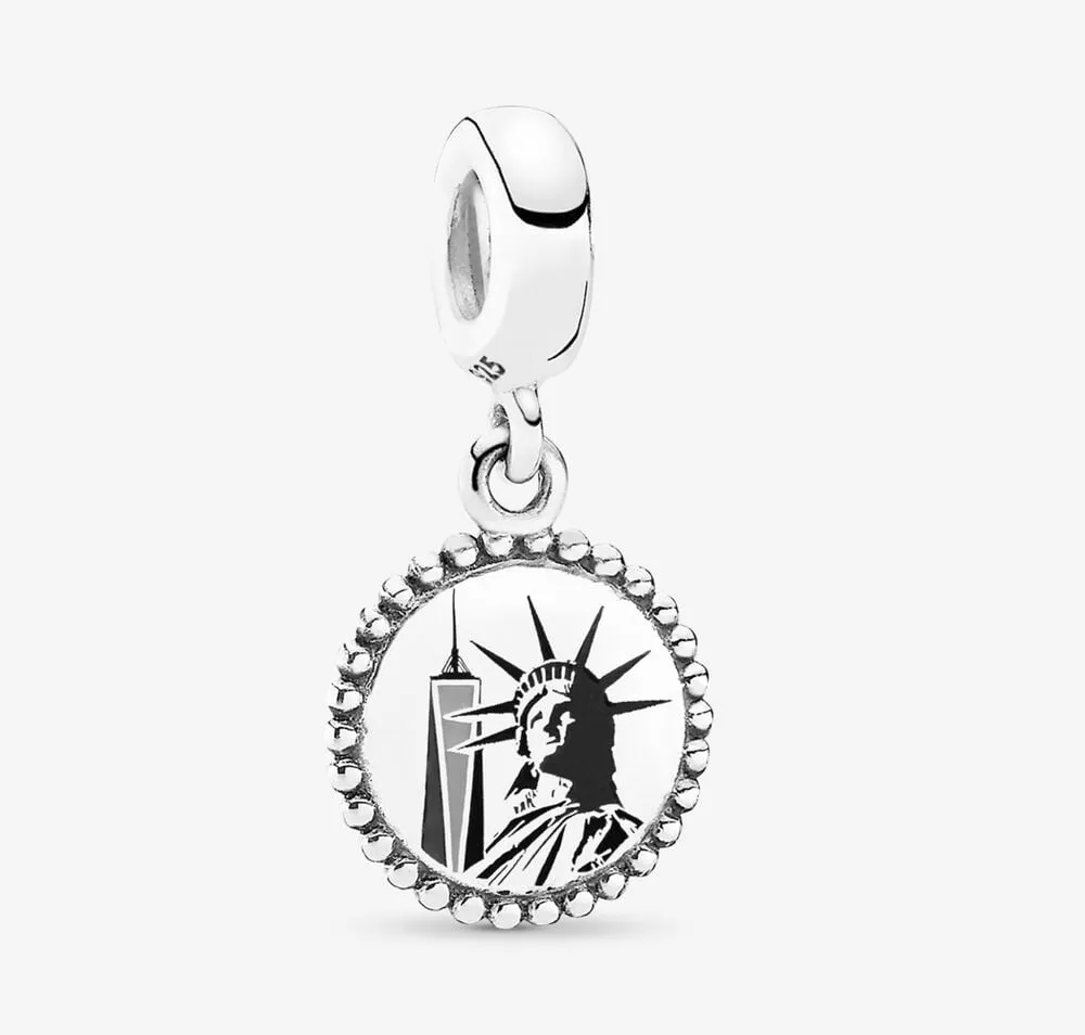 Pandora Statue of Liberty Dangle Charm - ENG791169_6