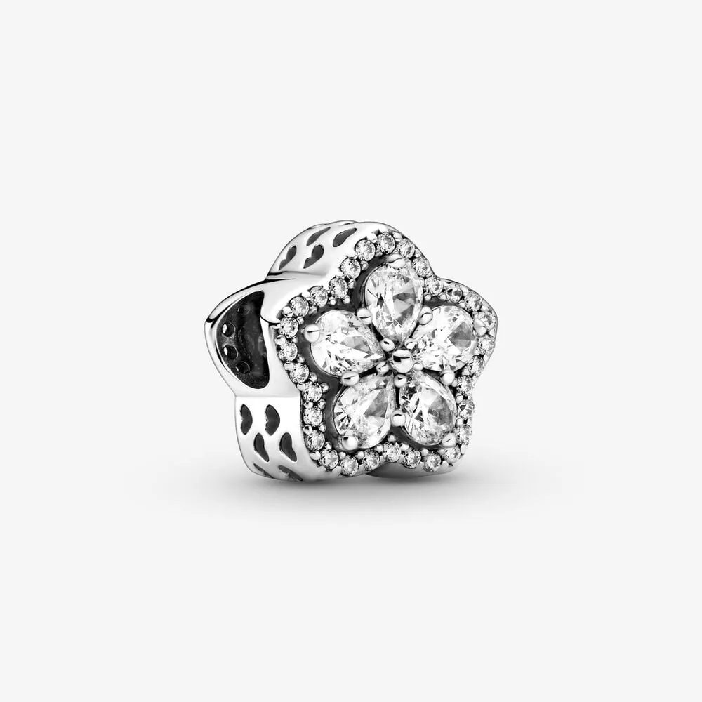 Pandora Funklende Snøfnugg Pavé Charm - 799224C01