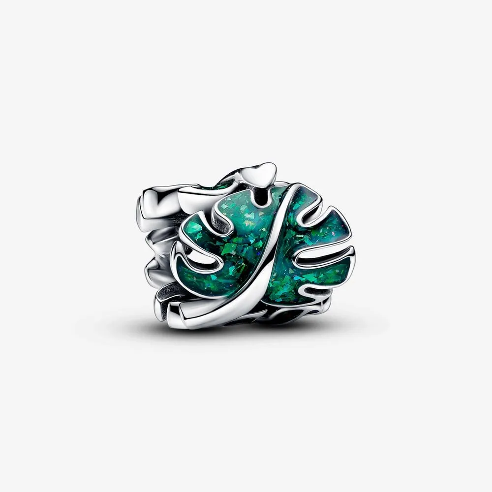 Pandora Grønne Monsterablader Charm - 793332C01