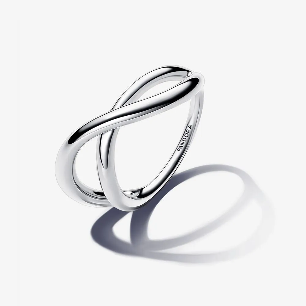 pandora infinityring med organisk form 193318c00