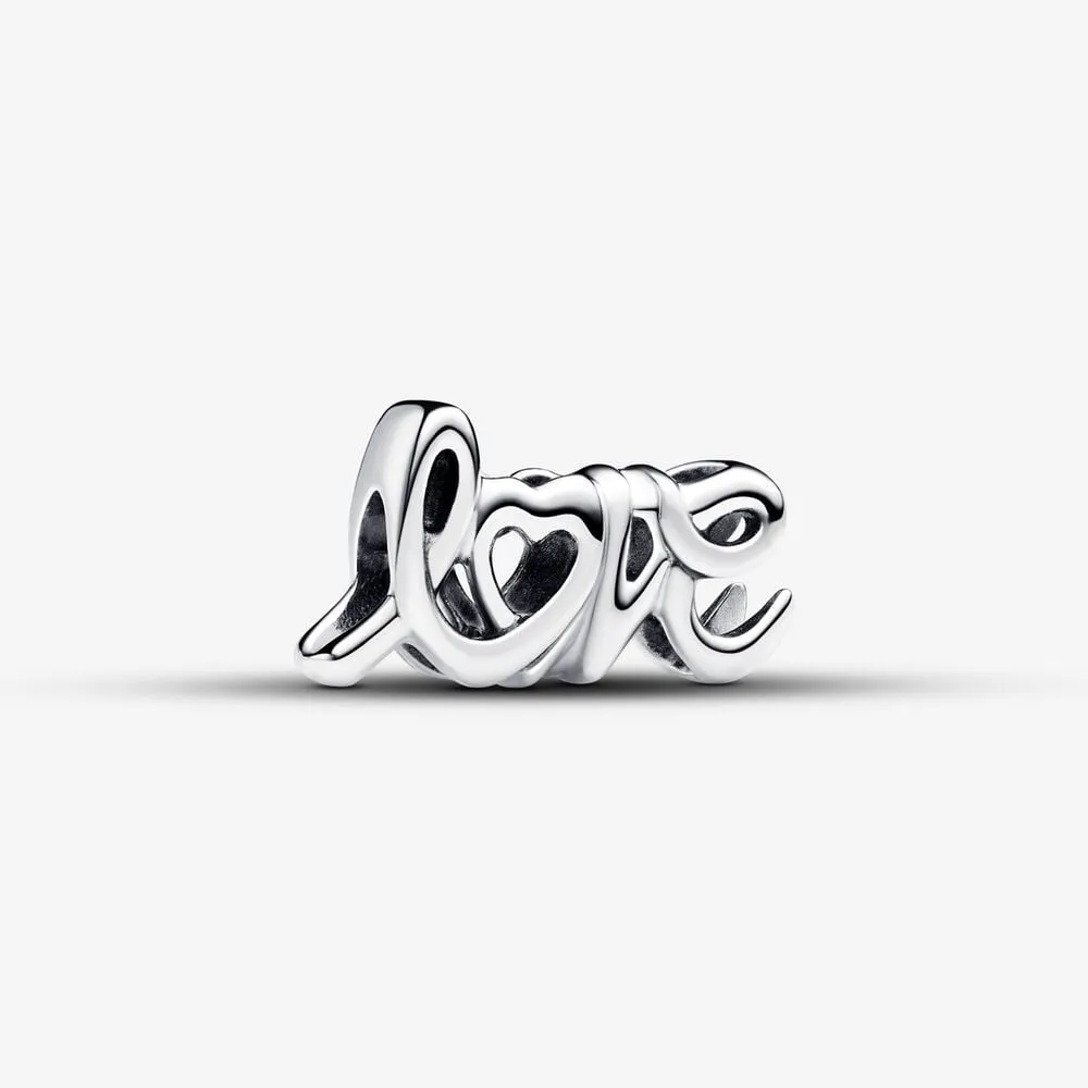 Pandora Love i håndskrift Charm - 793055C00