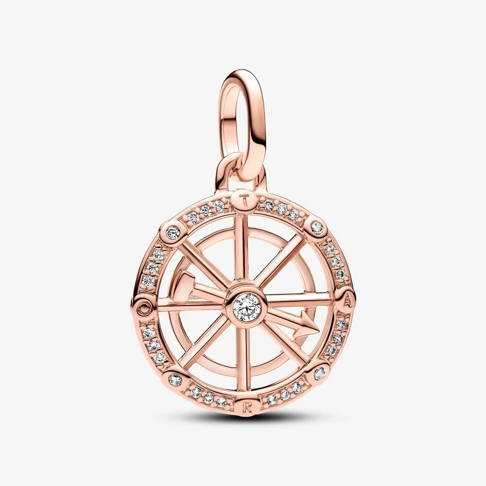 Pandora ME Wheel of Fortune Medallion Charm - 783063C01