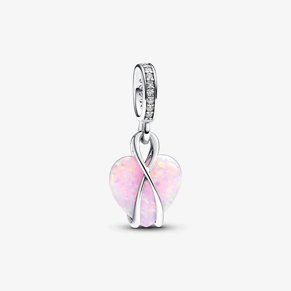 pandora mum opaliserende hjerte hengende charm 793202c01