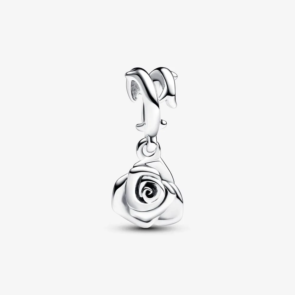 pandora utsprunget rose hengende charm 793213c00