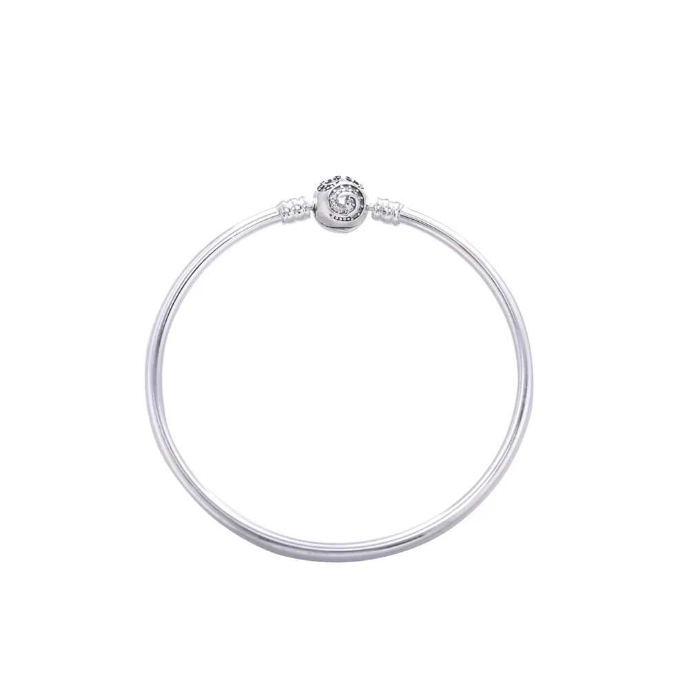 PANDORA Armring i sølv med disneylås Armbånd - 7501055890733MS