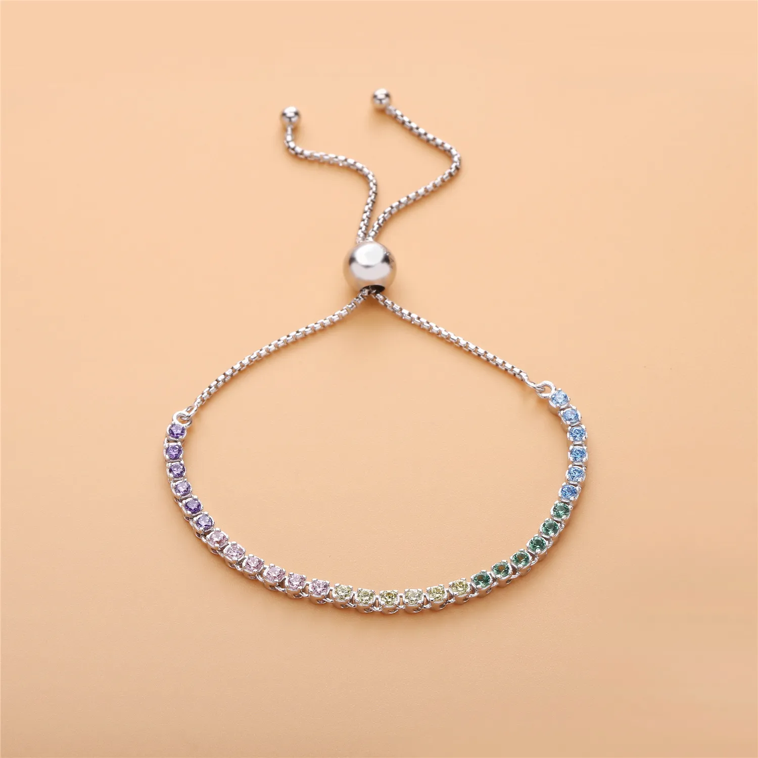 Pandora Multi-colour Sparkling Strand Bracelet - 590524PCZMX