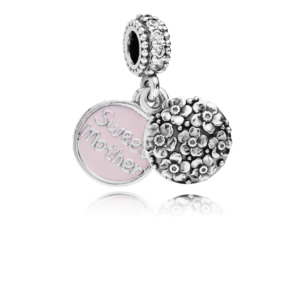 Butterfly Pandora Shine anheng med klare cubic zirconia - 791285CZ