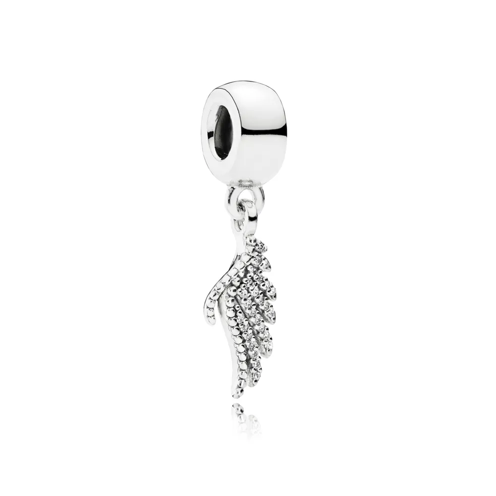 butterfly pandora shine anheng med klare cubic zirconia 791750cz