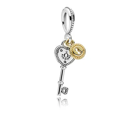 Butterfly Pandora Shine anheng med klare cubic zirconia - 796593