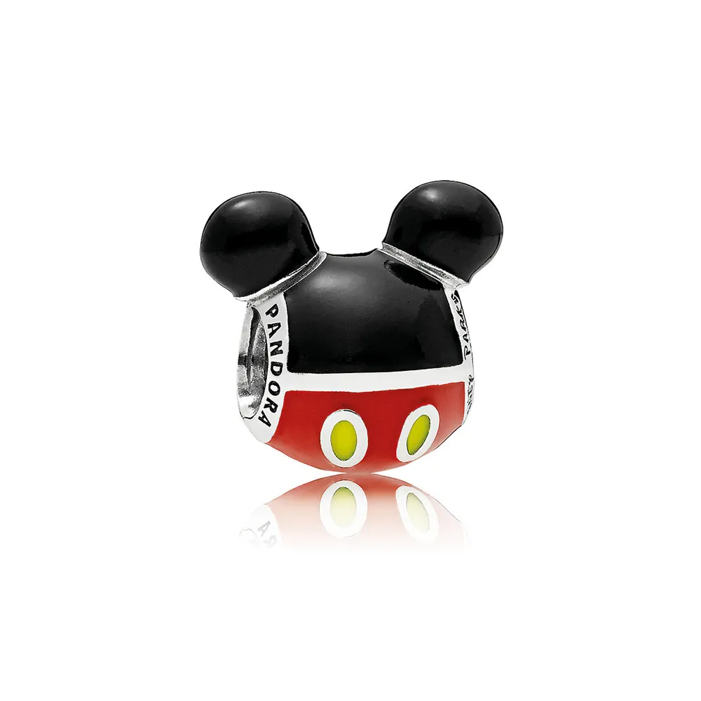 Disney PANDORA Charm - Mikke Mus silhuettikon