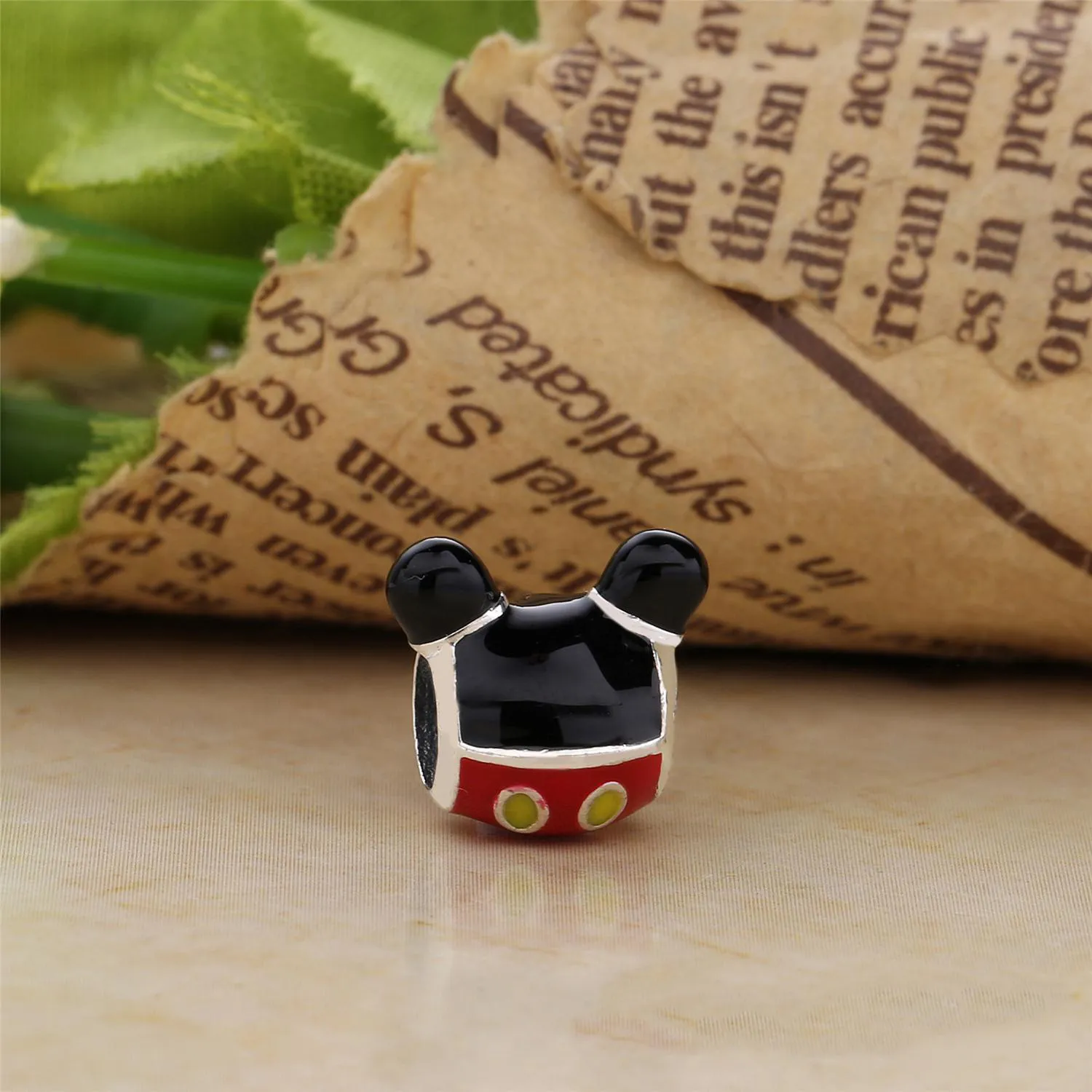 Disney PANDORA Charm - Mikke Mus silhuettikon