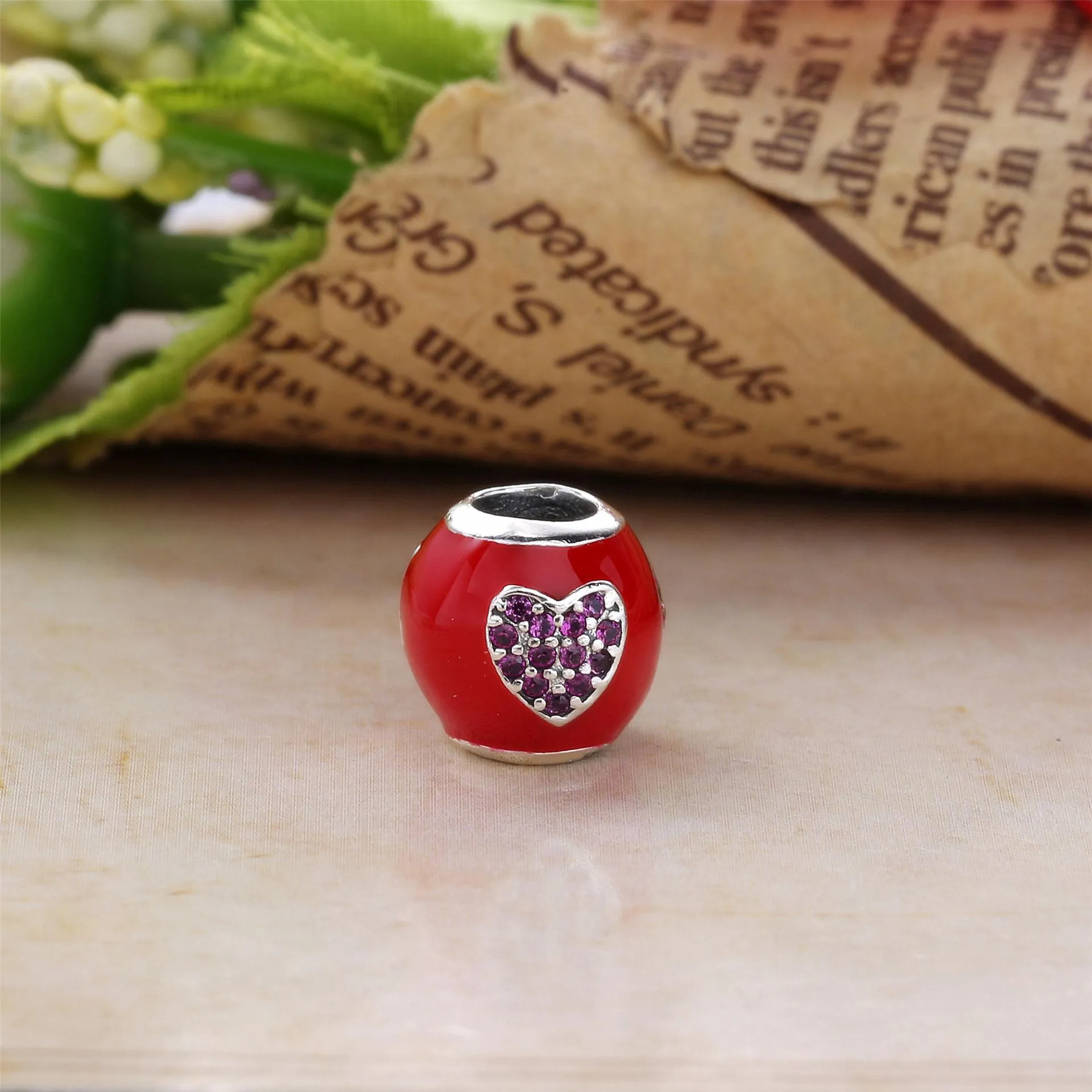 I ♥ Minnie Mouse Charm av PANDORA - 7501055891087P