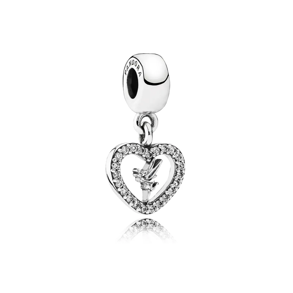 Moderne LovePod PANDORA Rose anheng med klare cubic zirconia - 791565CZ