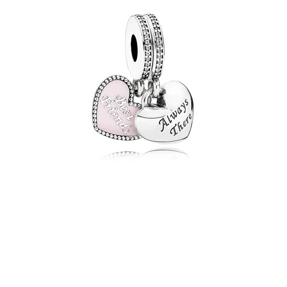 Moderne LovePod PANDORA Rose anheng med klare cubic zirconia - 791950CZ