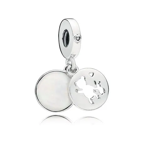 moderne lovepod pandora rose anheng med klare cubic zirconia 797035en23