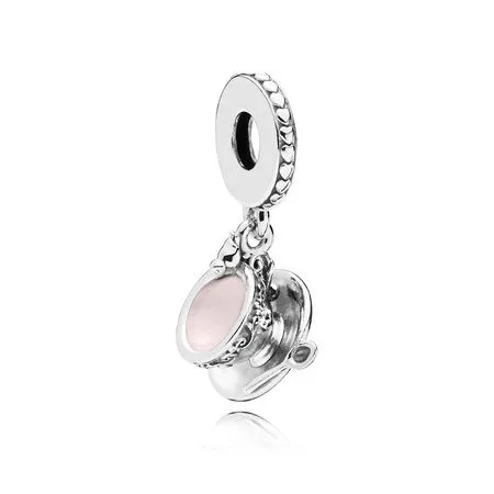 moderne lovepod pandora rose anheng med klare cubic zirconia 797064en160