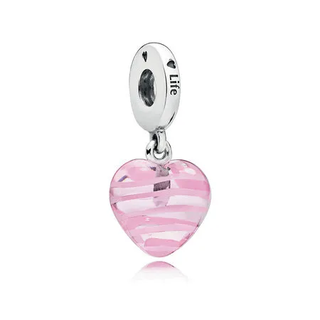 Moderne LovePod PANDORA Rose anheng med klare cubic zirconia - 797069