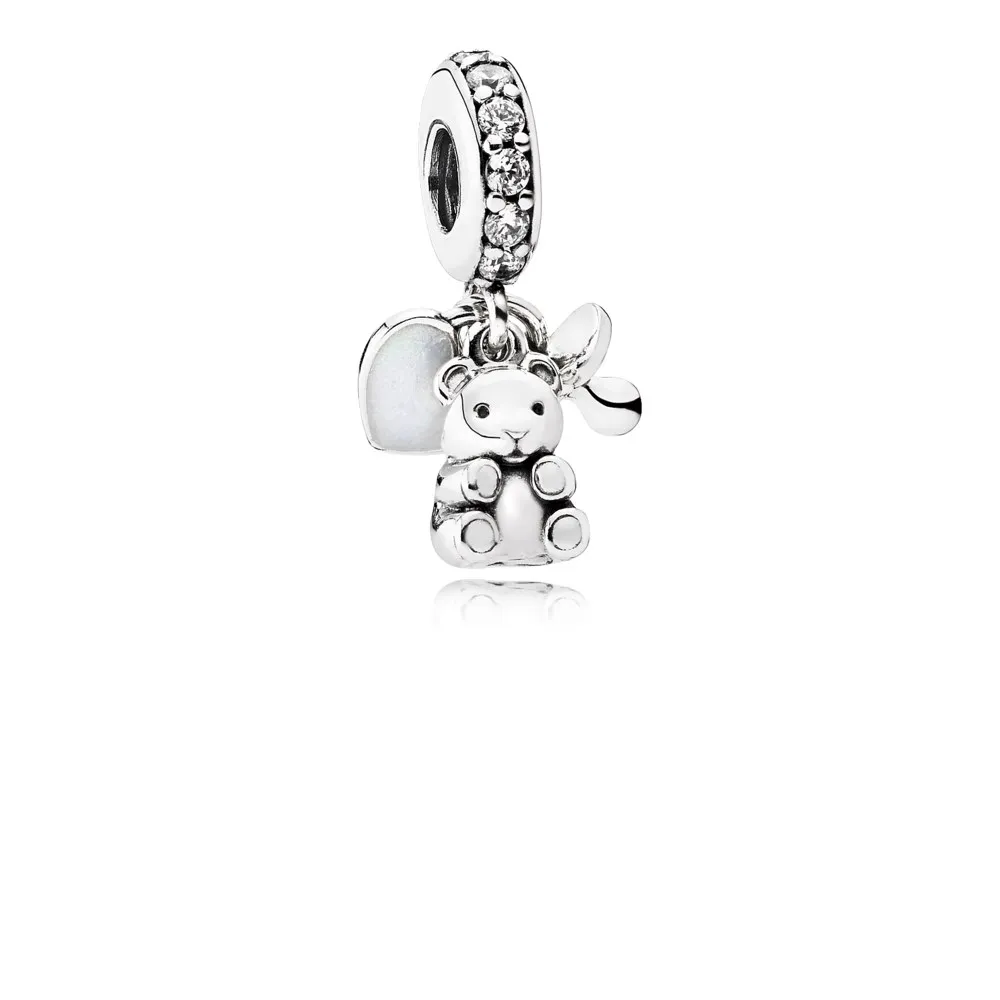 Pandora Baby Teddybjørn Hengende Charm - 792100CZ