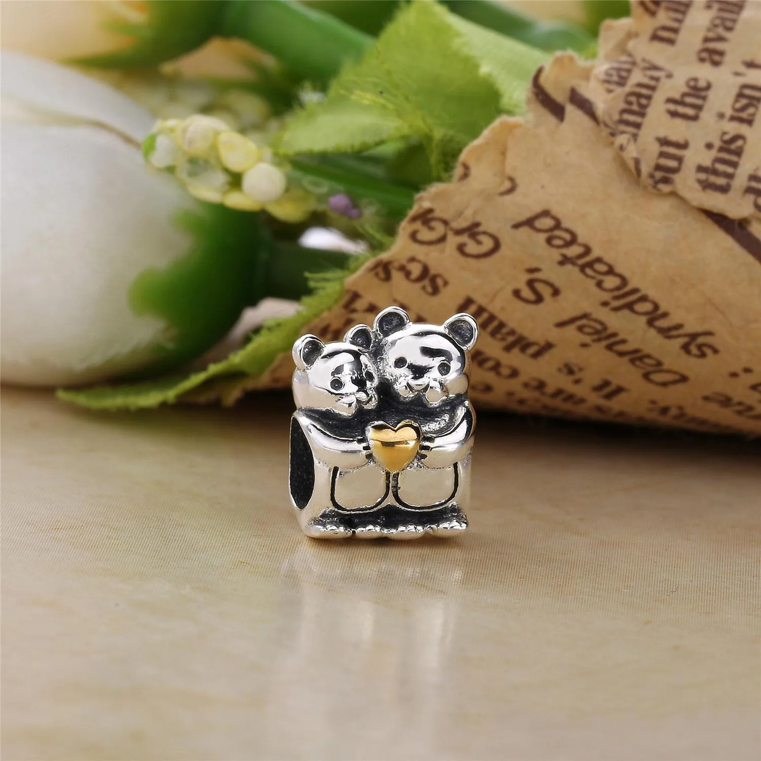 Pandora Bear Hug Charm - 791395